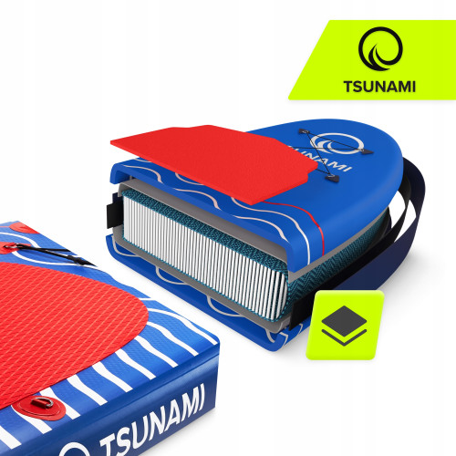 Каяк  TSUNAMI 350 см c веслом Wave T04   - фото №8